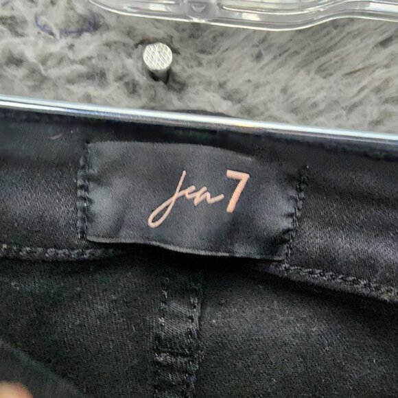 7 For All Mankind Pants Womens 18 Jen 7 Black High Rise Ankle Straight *NWT* - Picture 3 of 15